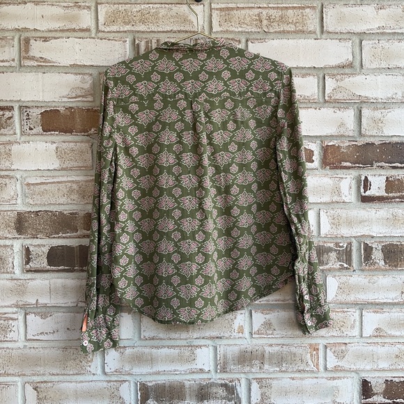 Anthropologie Holding Horses Ismay Button Down Sz6 - Picture 7 of 7